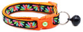 Colorful Turkeys Breakaway Cat Collar