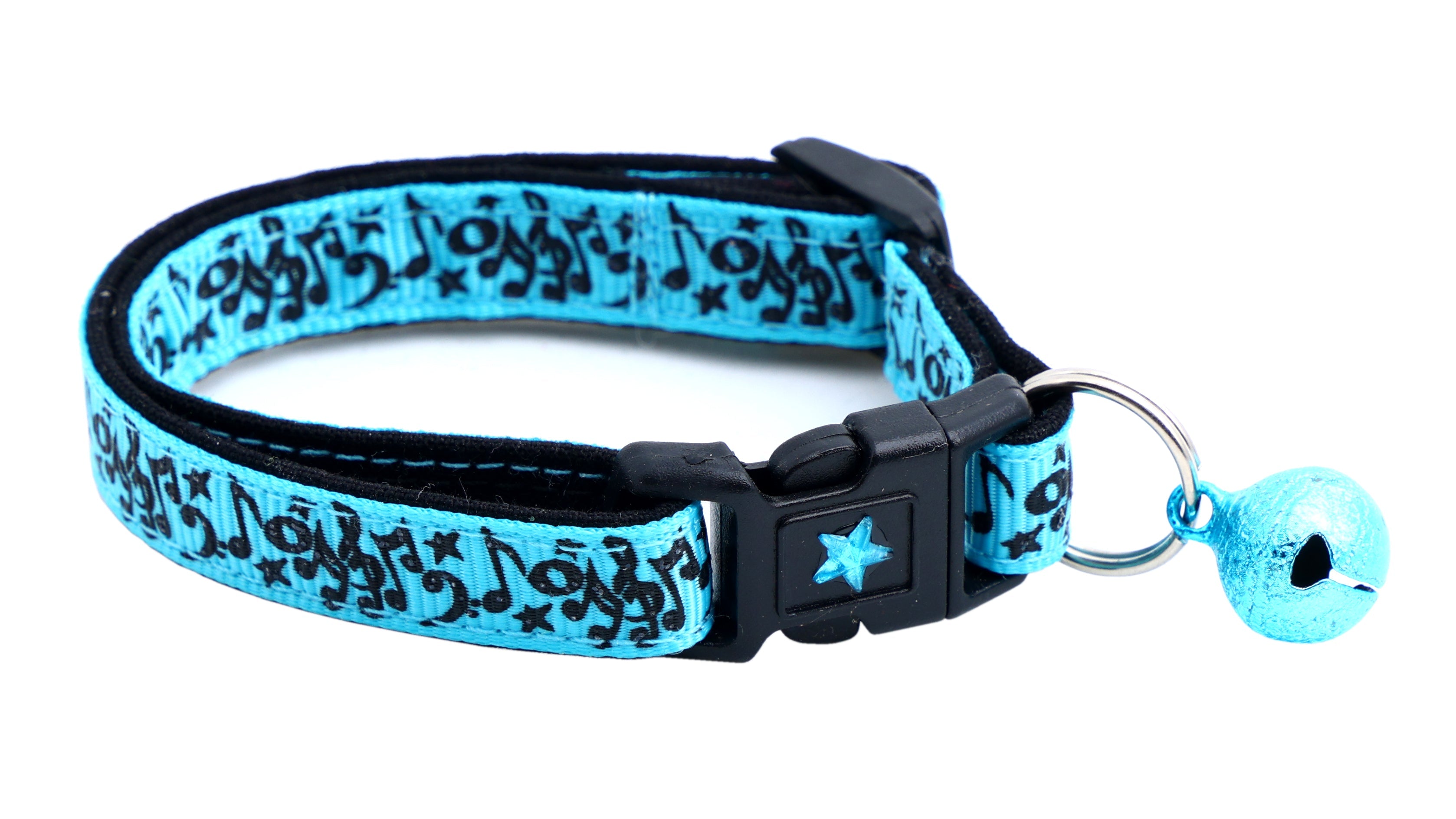 Music Notes Cat Collar